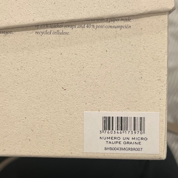 NEW Polène Taupe Numéro Un Micro bag (WITH TAGS) - Picture 8 of 14